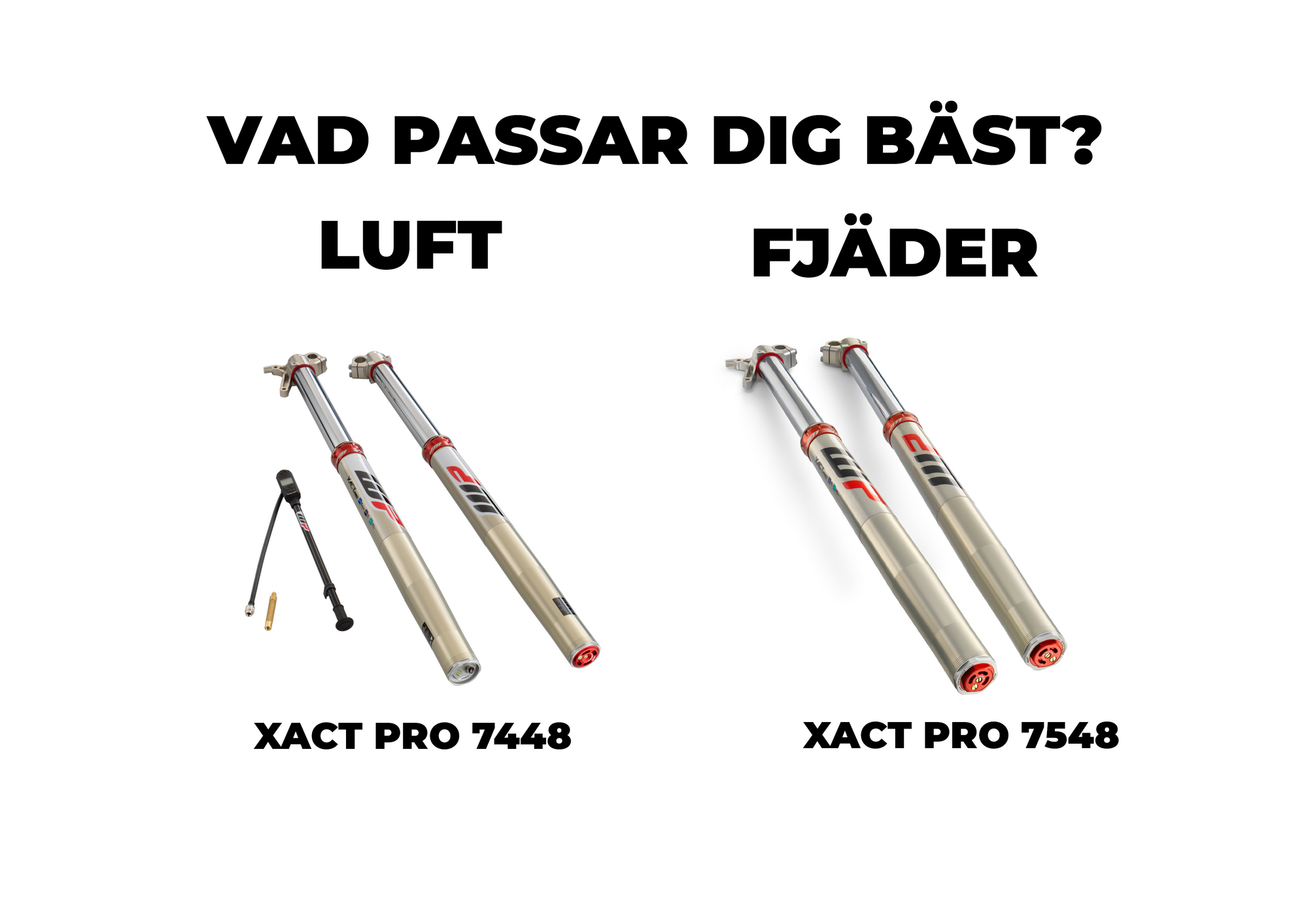 Köpguide: WP XACT PRO 7548 vs 7448 – Vilken gaffel passar dig?