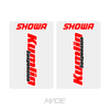 Kumlin fork stickers SHOWA