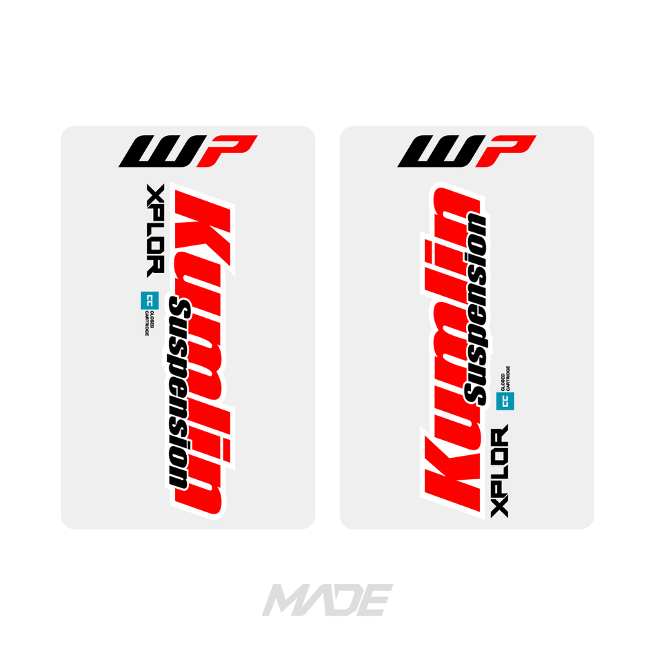Kumlin fork stickers WP XPLOR (ADVENTURE)